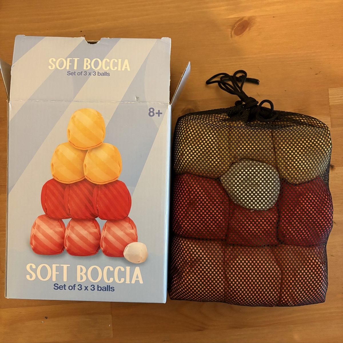 Spielzeuge: Soft Boccia Set 3x3 balls neuf – Neu und originalverpackt aus Genève von ari_y89j 2