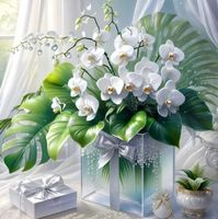 Diamond Painting Orchidee-27-50x50-326