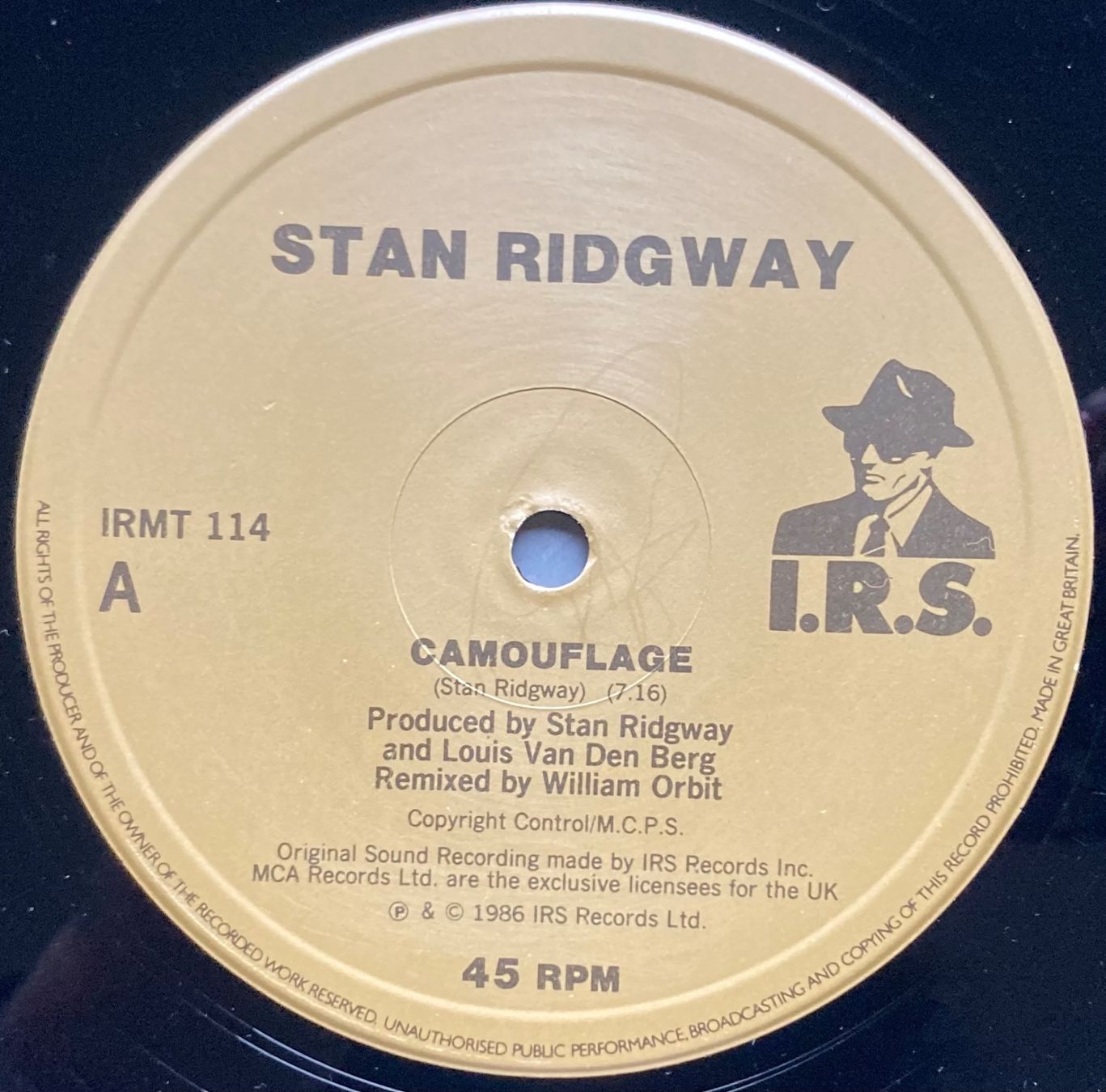 Dischi in vinile: STAN RIDGWAY - CAMOUFLAGE – Usato da Poliez-Pittet venduto da Newtown-Records 2