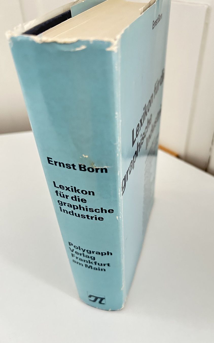 Bücher: FACHLEXIKON GRAPHISCHE INDUSTRIE – Gebraucht aus Zürich von Domus09