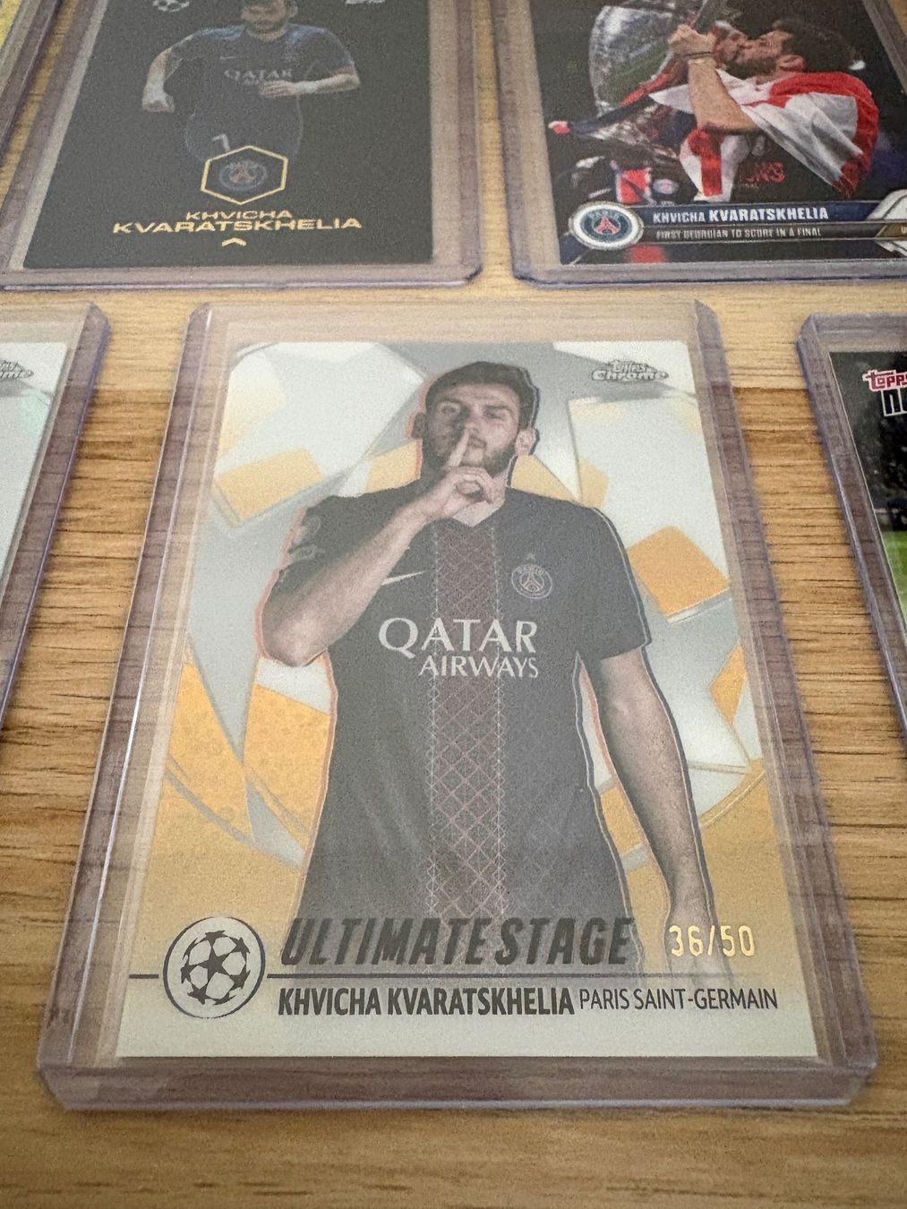 Topps Carte collezionabili: Kvicha Kvaratskhelia Topps PSG – Usato da Obfelden venduto da thehunter29 3