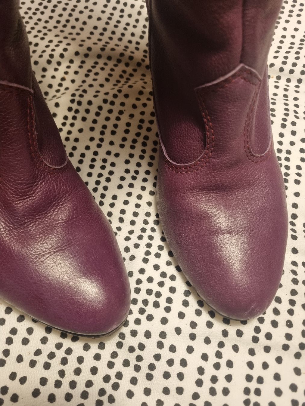 Chaussures femmes: Bottines violettes – D'occasion à Neuchâtel par Seven_life 3