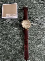 Michael Kors Damen Chronograph Uhr – Lederband – mit Papiere