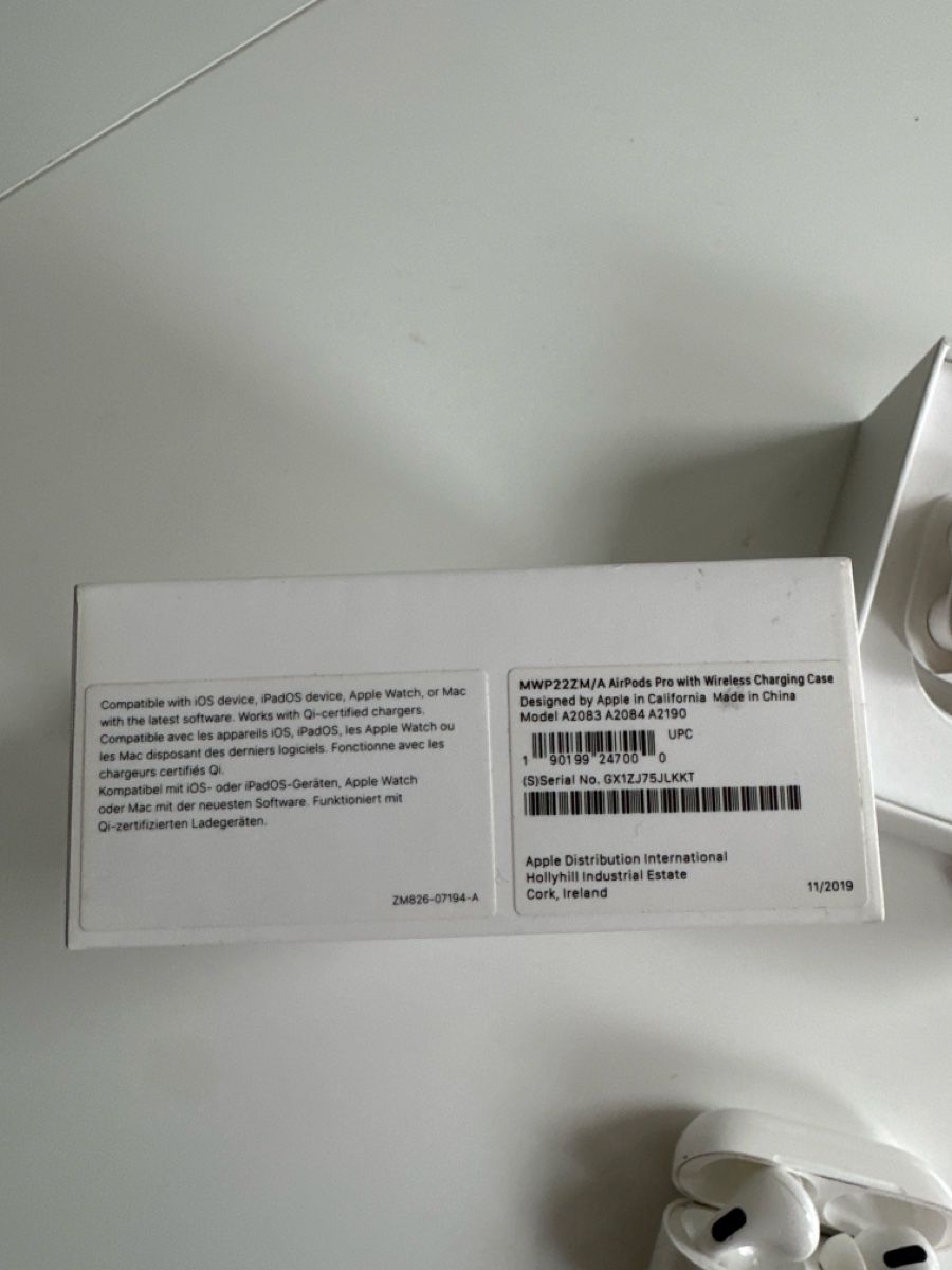 Apple Cuffie: Apple AirPods Pro, 1. Gen. – Usato da Bern venduto da Cherubim 1