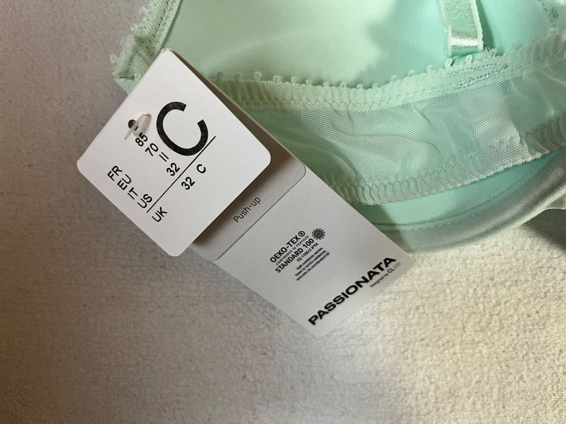 Passionata Altra biancheria intima: Schalen-BH Passionata, Grösse 70C, Farbe Helltürkis – Nuovo e nell'imballaggio originale da Rudolfstetten venduto da gst_g7xl 5
