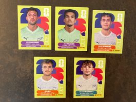 Panini NZL 2, 3, 15, 16, 19 Neuseeland