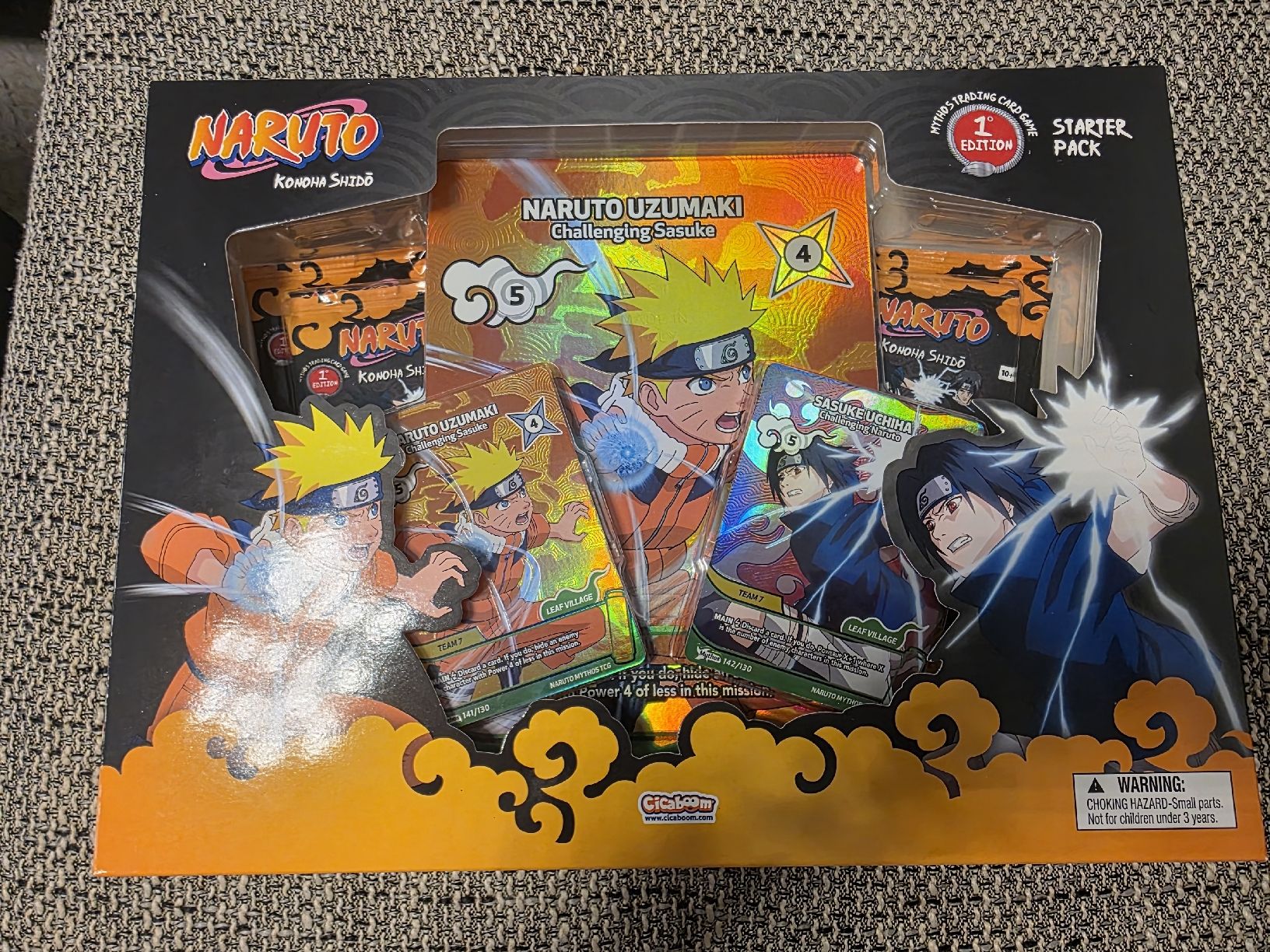 Bandai Sammelbilder & Trading cards: Naruto Mythos starter set, first edition englisch.  – Neu und originalverpackt aus Emmenbrücke von Minato96