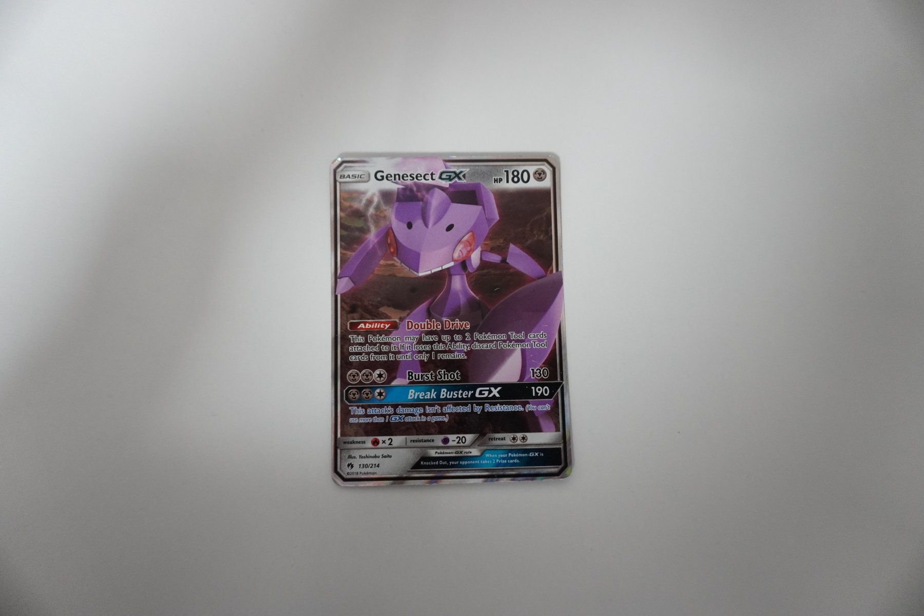 Pokémon Carte collezionabili: Seltene Pokémon Karte Genesect GX – Nuovo (secondo la descrizione) da Zürich venduto da nem_r7xs
