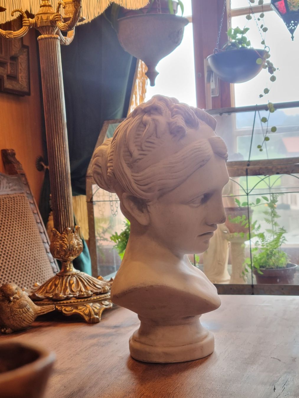 Sculture & Statue: Frauenbüste antiker Stil ca. 31 cm – Usato da Scharnachtal venduto da devin03 8