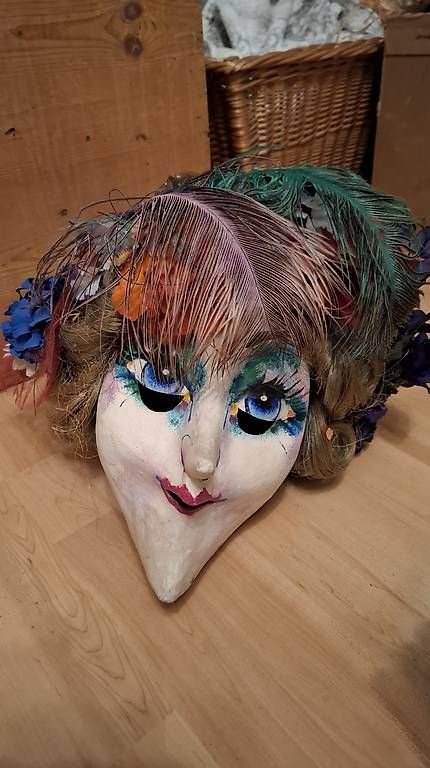 Costumi: Fasnachtskostüm mit Maske  – Usato da Büren an der Aare venduto da wiluna01 2