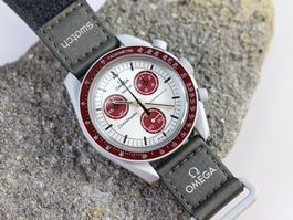 Omega x Swatch Pluto Speedmaster MoonSwatch Armbanduhr