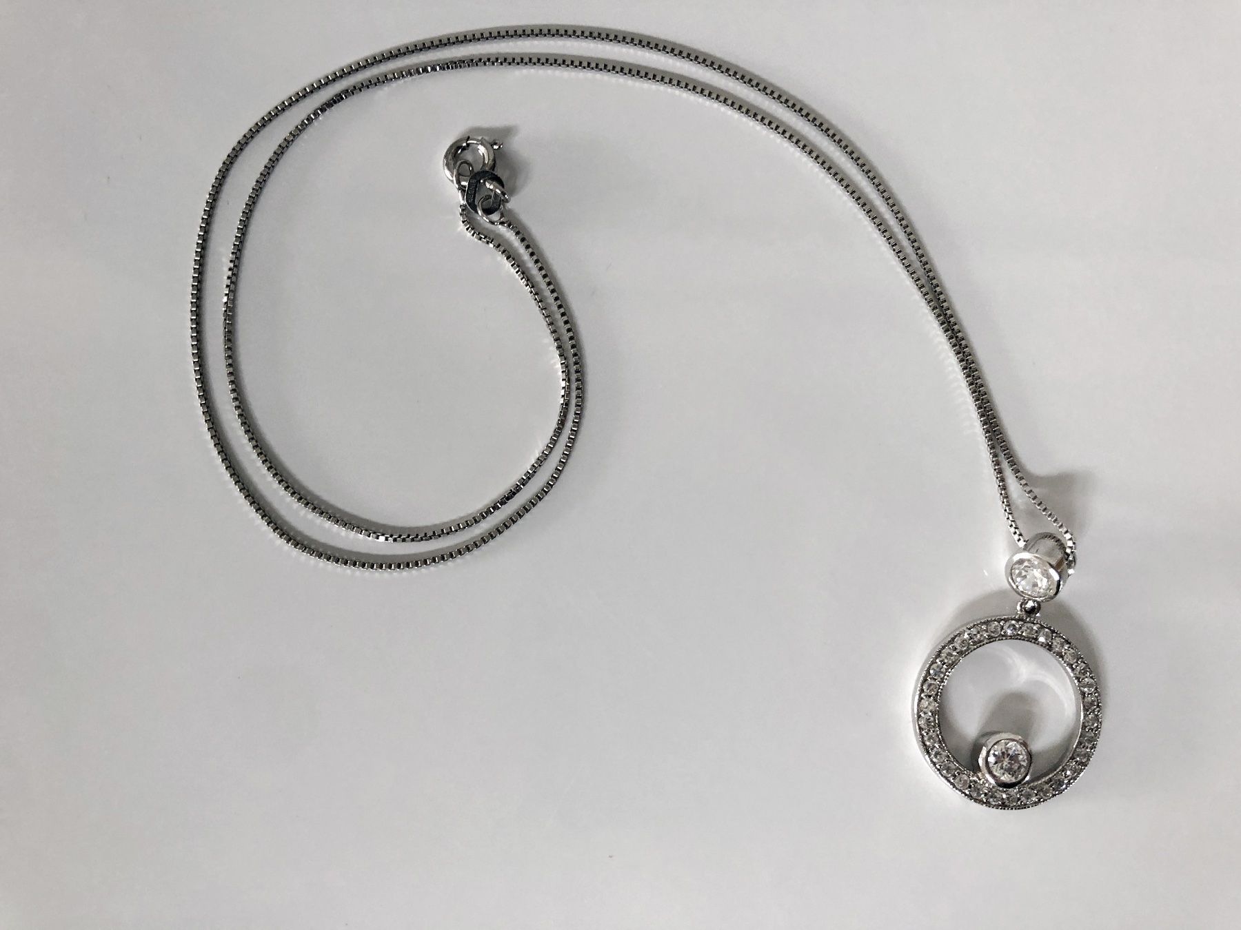 Catenine: Anhänger und Kette aus Silber 925 – Usato da Oberegg venduto da aga_xdx9