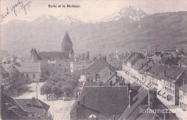 Bulle FR // 1904 Centre vieille ville Moléson