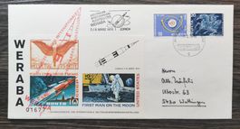 TR65 Enveloppe + Timbre Suisse 1970