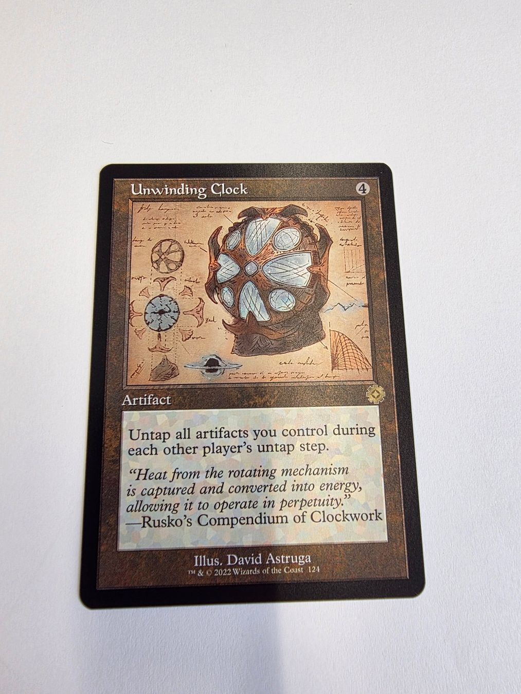 Magic The Gathering Carte collezionabili: MTG -Retro Frame Artifacts (BRR)- Karte: Unwinding Clock – Nuovo (secondo la descrizione) da Mörigen venduto da Gadgeteer