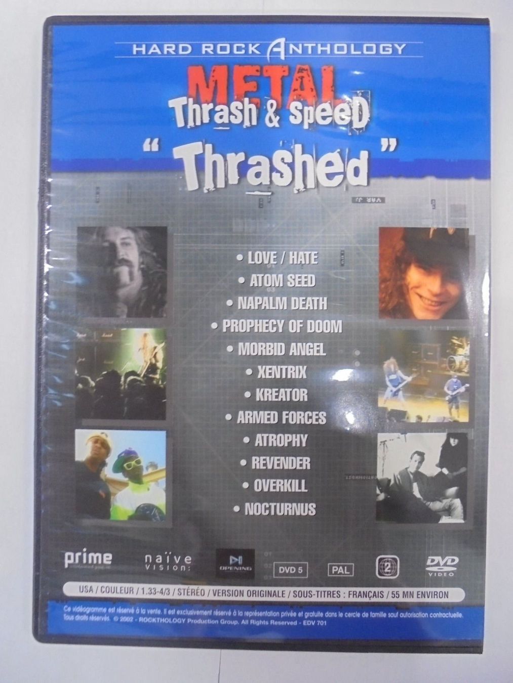Tutti i DVDs: Metal Trash & Speed / 4 DVD PAL 2002 – Usato da Crissier venduto da Promopost 3