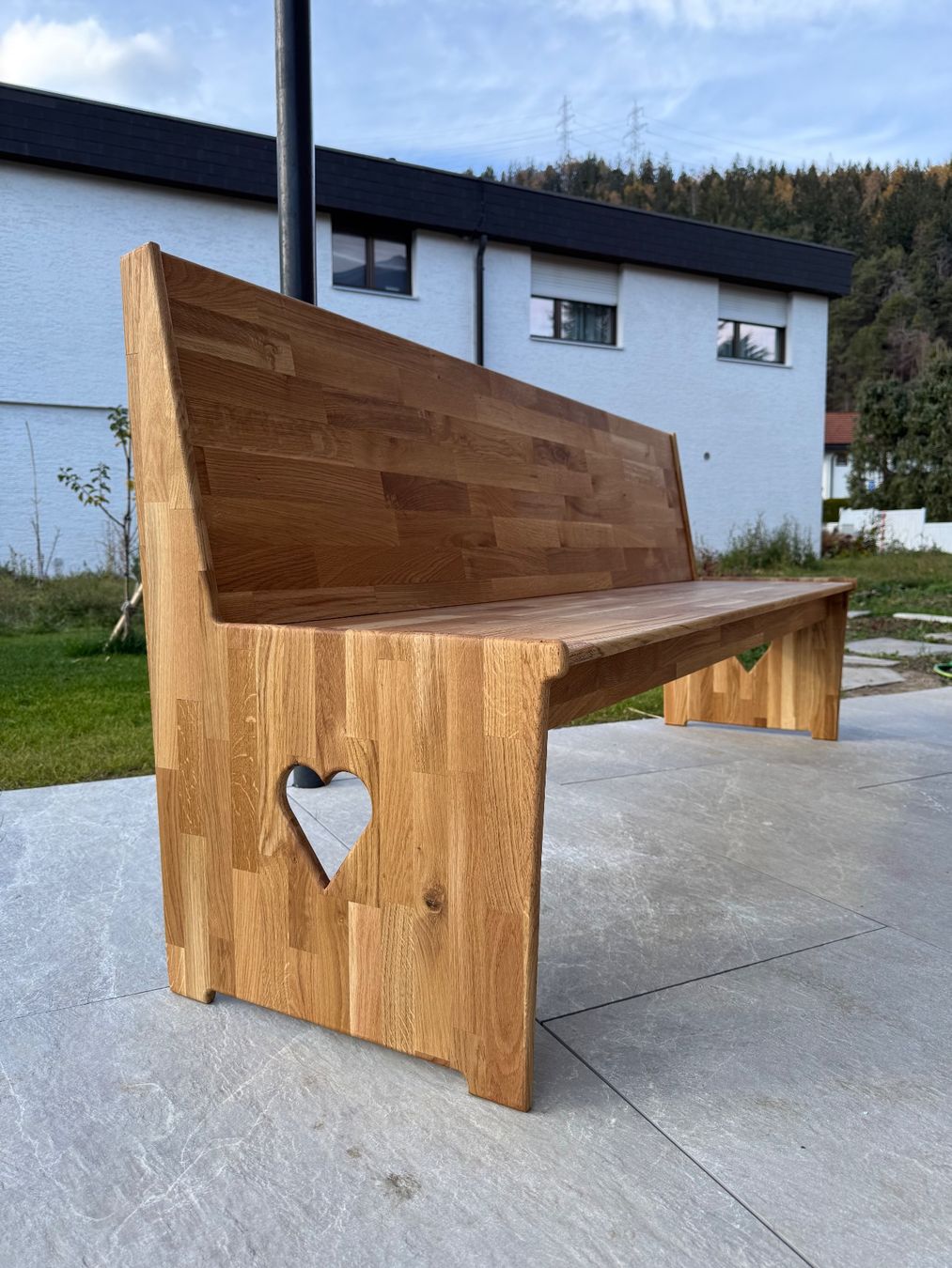 Panchine: Sitzbank aus Holz auf Mass – Usato da Rhäzüns venduto da Warkus