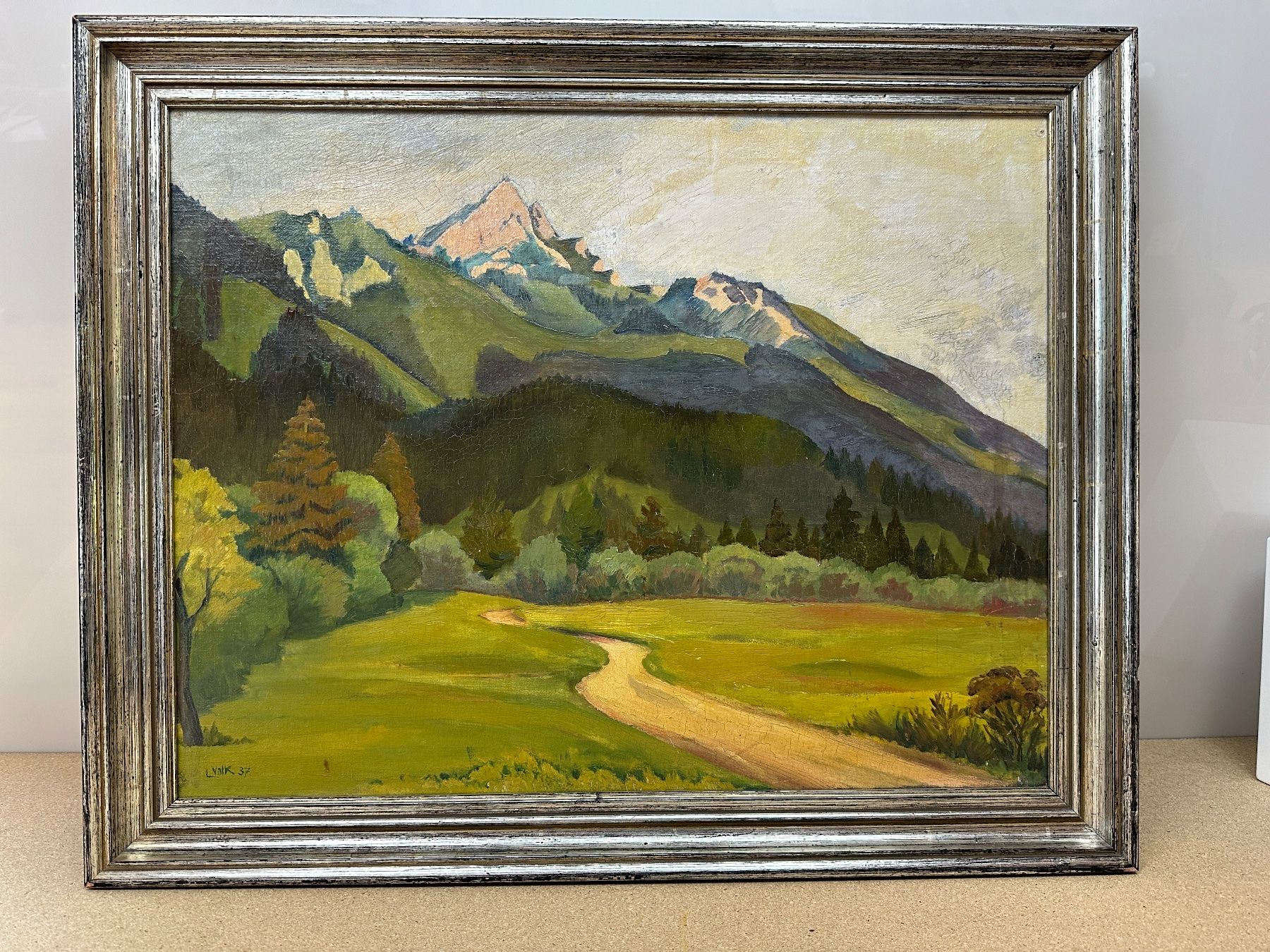 Gemälde: Gemälde Landschaftsbild Signiert – Gebraucht aus arlesheim von Art.en1