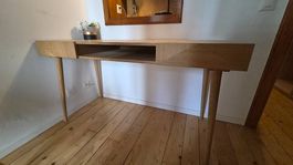 Maisons du Monde Origami Vintage-Style bureau 2 tiroirs