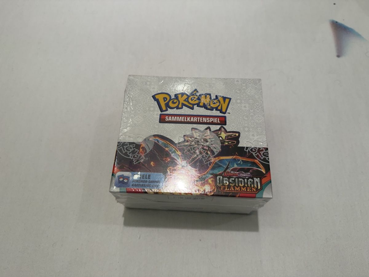 Pokémon Sammelbilder & Trading cards: Pokemonkarten Display Obsidian Flammen – Neu und originalverpackt aus eglisau von schmied1992