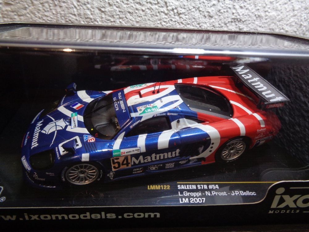 Saleen S7R N°50 Le Mans 2008 Miniature 1/43 Ixo IXO LMM157 : Voitures miniatures de collection de grandes marques