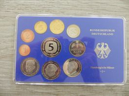 Deutschland Offizieller Münzensatz 1983 Hamburg J