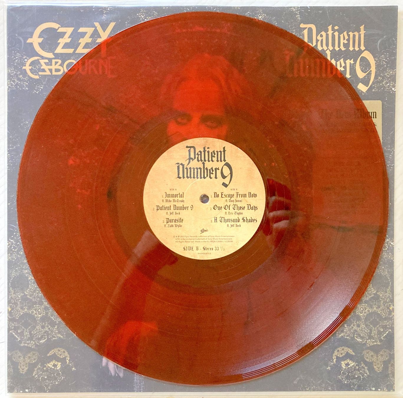 Vinyles: BLACK SABBATH / OZZY OSBOURNE - PATIENT NUMBER 9 – D'occasion à Bottens par hotter-than-hell