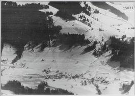 Flugaufnahme Oberholz-Wald - Skigebiet