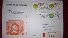 Swissair Geneve - Tripoli 03.04.1974