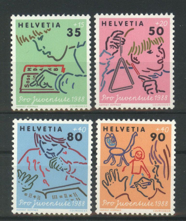 Tutti i francobolli: 1988, Pro Juventute ** – Usato da Willisau venduto da Vollstempel