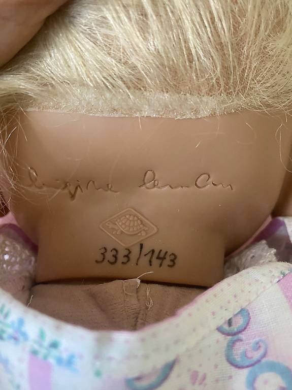 Bambole: Schildkröt Designer Kinder Puppe w. NEU – Usato da Arisdorf venduto da Delfina010 1