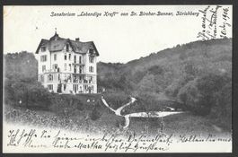 Zürich Zürichberg Sanatorium "Lebendige Kraft" Dr. Bircher
