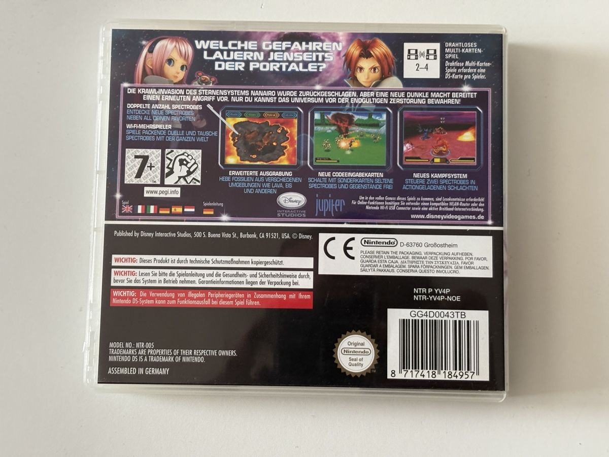Nintendo Spiele: Nintendo DS Games "Spectrobes 1 & 2" inkl. Karten – Gebraucht aus Baden von Salester9 2