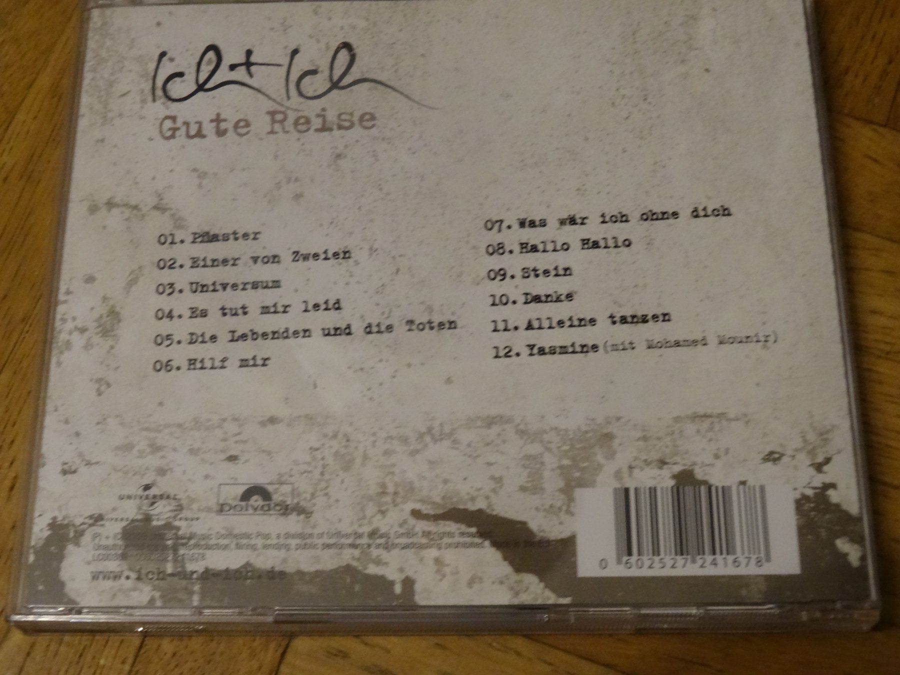 CDs: Ich + Ich - Gute Reise CD – Gebraucht aus Olten von Disc-Ausverkauf 1