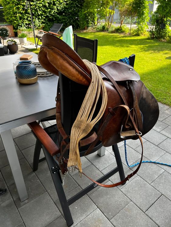 Alter Ledersattel / Reitsattel | Kaufen auf Ricardo
