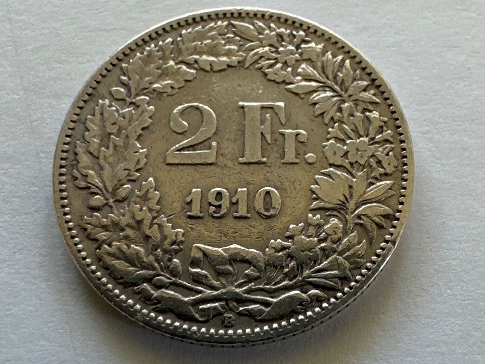 Tutti le monete: 2fr 1910 – Usato da Erlach venduto da gubbe1 1