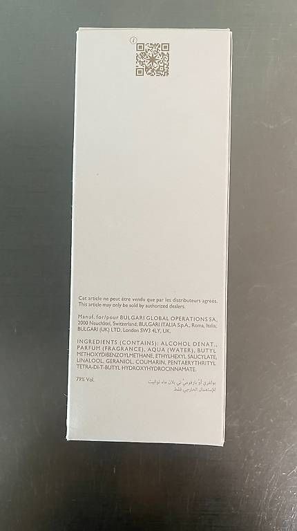 Bulgari Profumi & Eau de Toilette: BVLGARI Eau Parfumée Thé Blanc 75ml - 100% NEU – Nuovo e nell'imballaggio originale da Aarburg venduto da Qin3ze 3