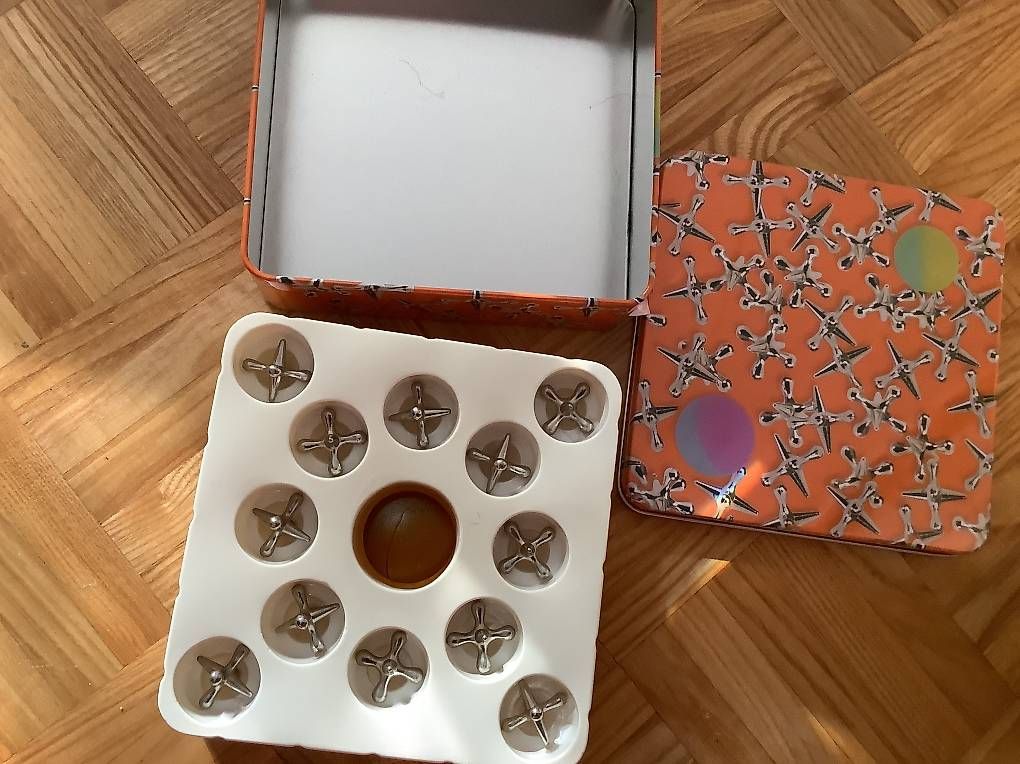Giochi: Jeu jumbo metal jacks et ball – Nuovo (secondo la descrizione) da Icogne venduto da Juka 3
