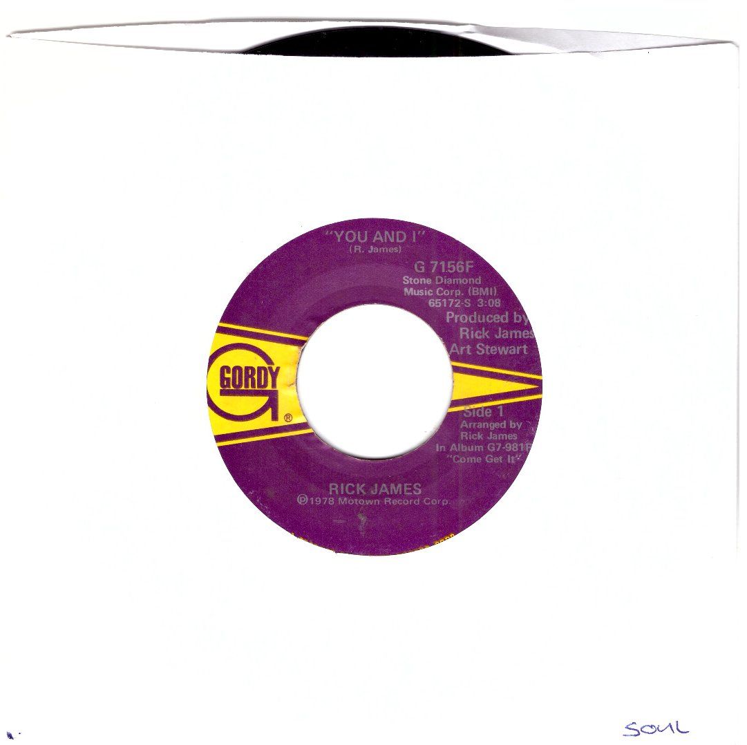 Vinyles: RICK JAMES – D'occasion à Bassersdorf par house-of-vinyl
