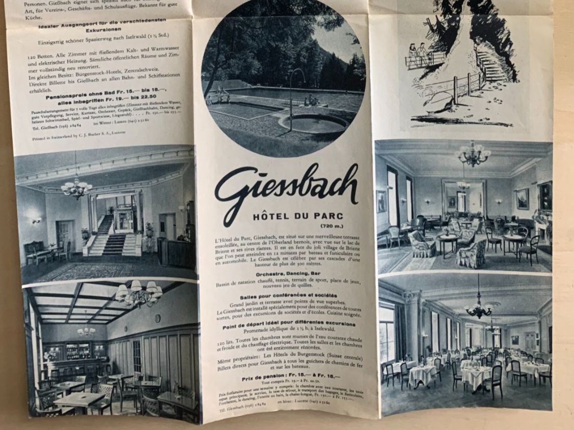 Cartoline postali: Giessbach - Berner Oberland – Usato da Sorengo venduto da 74in 5