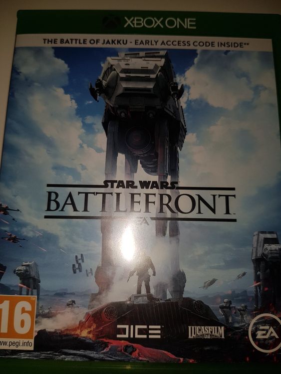 Jeu Star Wars: Battlefront Pour Xbox One - Version Française, En Très Bon état Complet