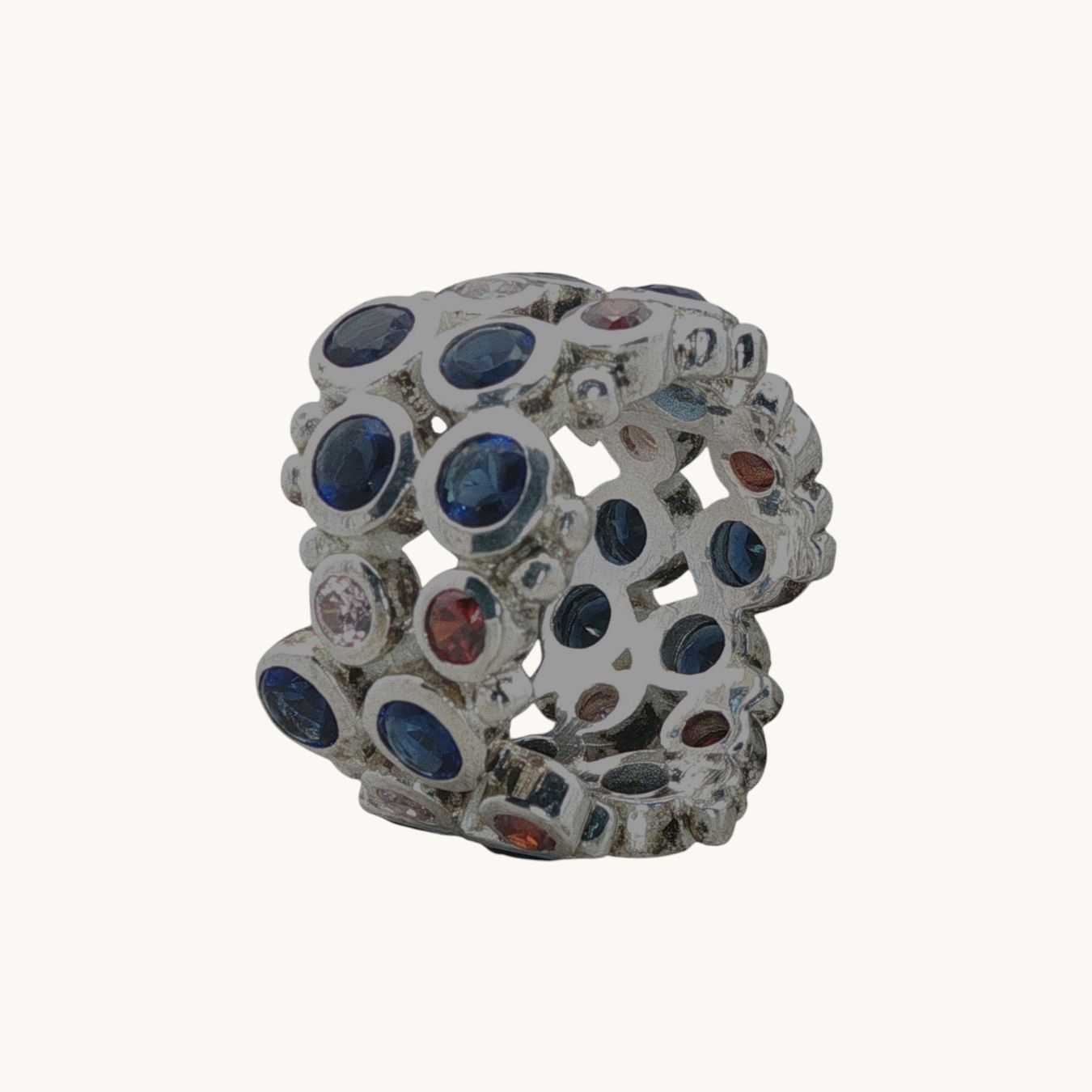 Olga Ribler Ringe: Ring Silber mit Saphiren Grösse 55 – Neu (gemäss Beschreibung) aus Luzern von MonikaS03 2