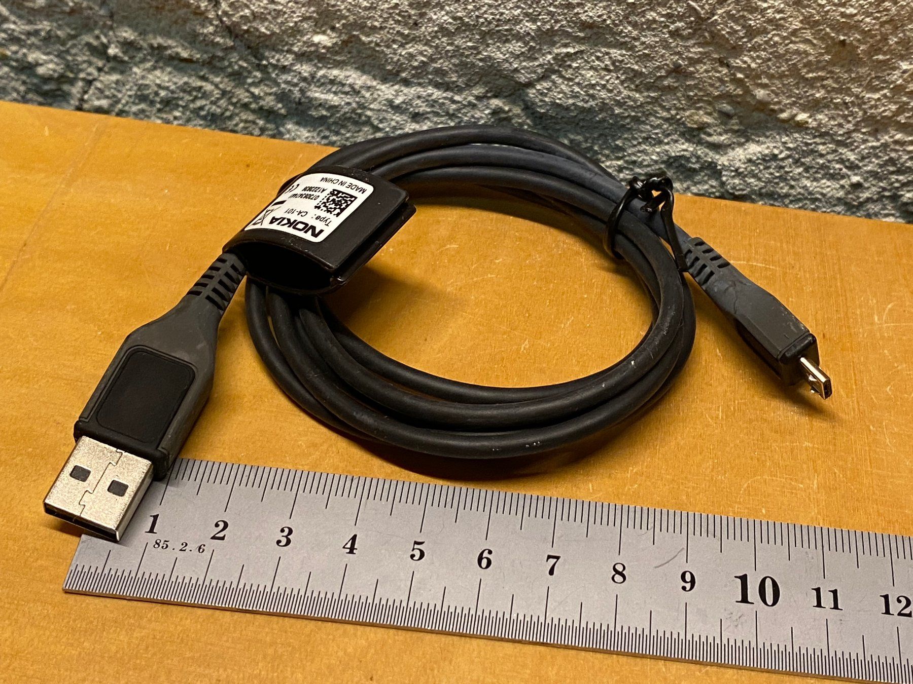 Nokia Kabel: Nokia CA-101 USB Datenkabel - Top Zustand! Micro USB 📲 – Gebraucht aus St.Gallen von kingsamas
