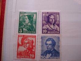 Satz Pro Juventute 1935 *