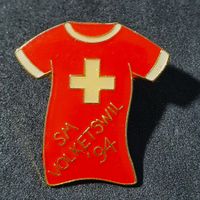 X55 - Pin Fussball Trikot Schweiz SM Volketswil '94