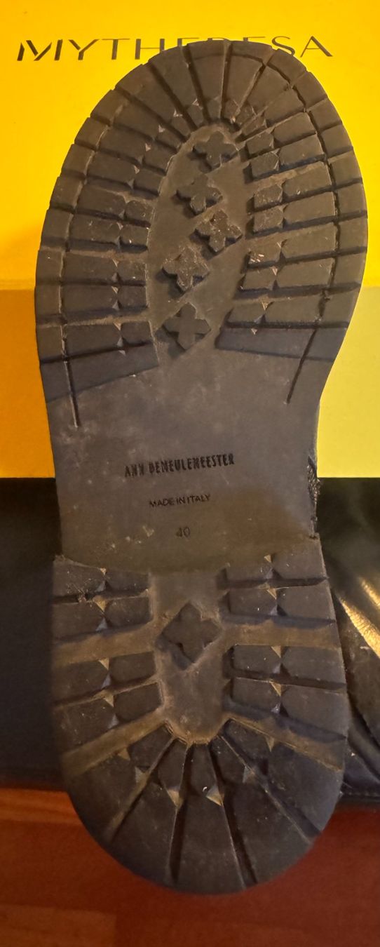 Scarpe da uomo: Lace-Up Ann Demeulemeester Combat Boots – Usato da Canobbio venduto da kk_dee 7