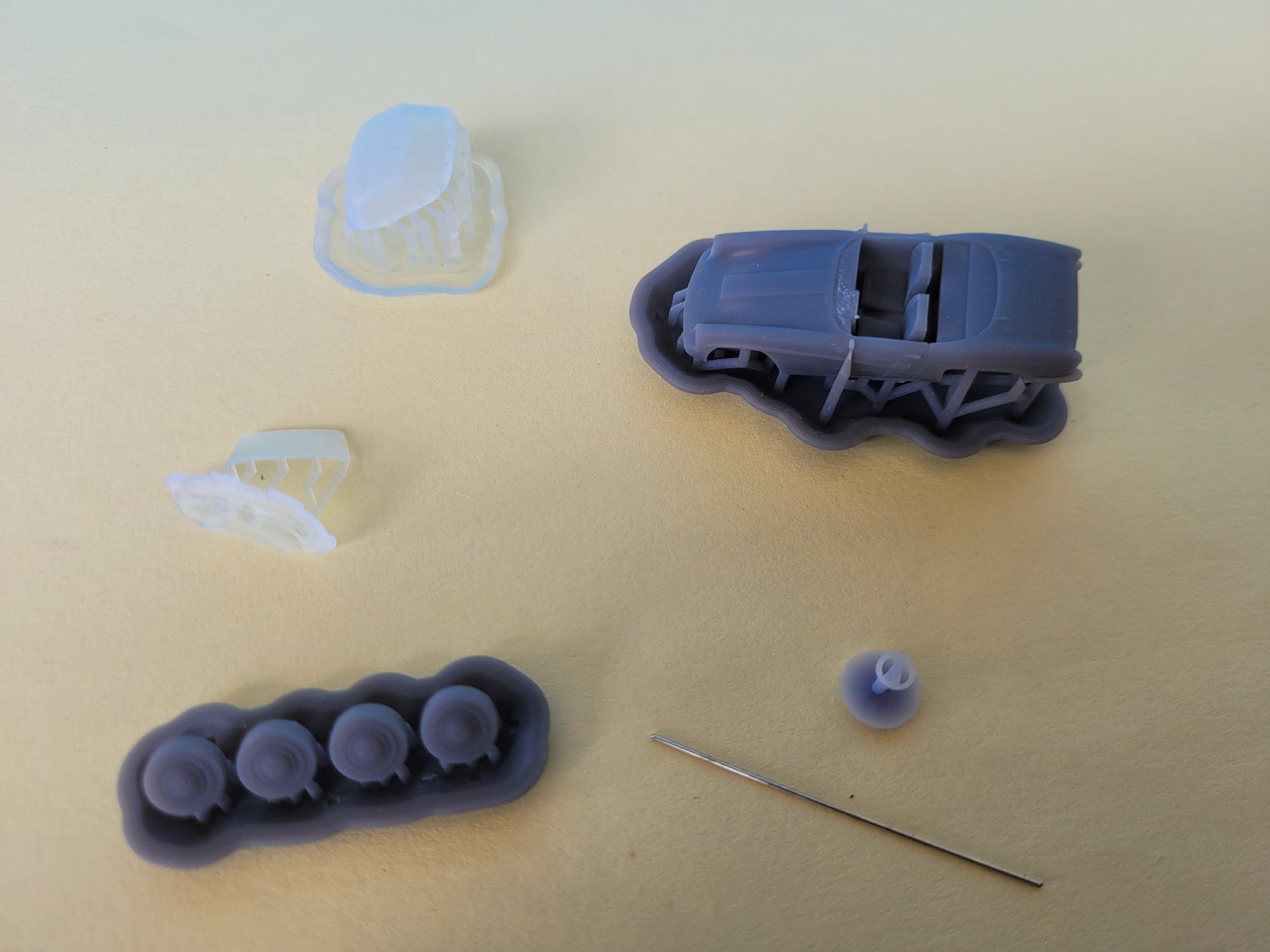 Modellini d'auto: FSO Syrena Sport kit Modelen.PL 1:87 H0 – Nuovo e nell'imballaggio originale da Domdidier venduto da Bimbo57 2