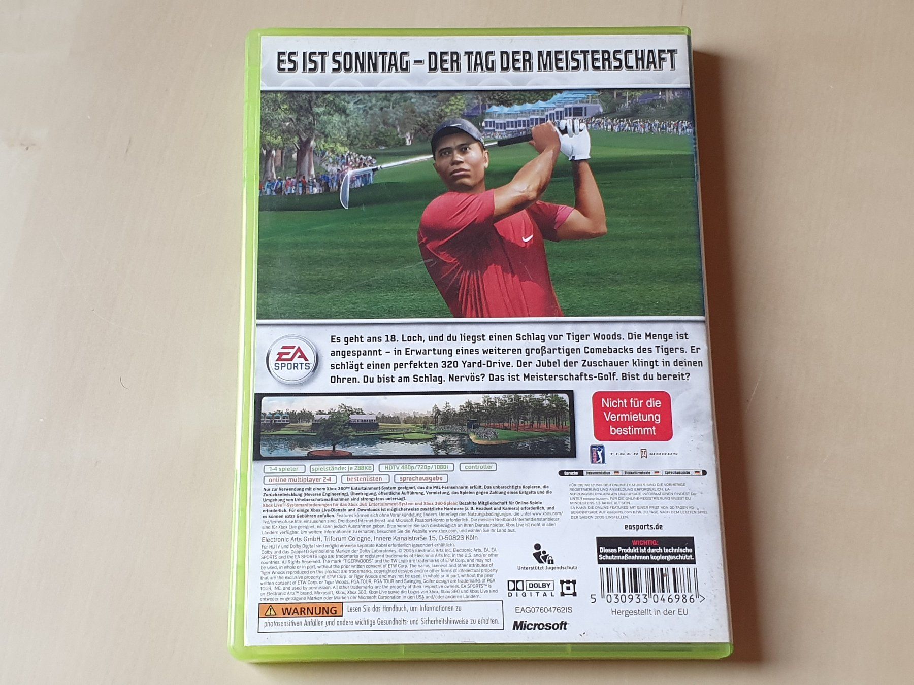 Microsoft Spiele: Tiger Woods PGA Tour 06 – Gebraucht aus Stansstad von collectorsshop 1