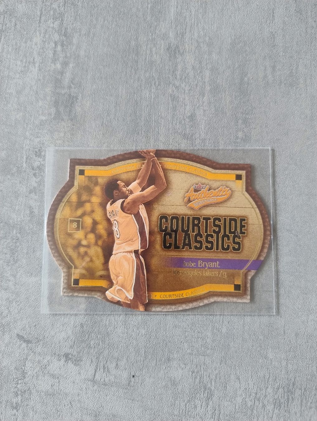 Nba Cartes à collectionner: NBA 2002 FLEER AUTHENTIX COURTSIDE CLASSICS 8 KOBE BRYANT – Neuf (Voir description) à Martigny par jul_7s5x 1
