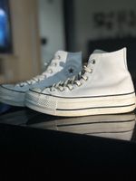 Converse All Star Plateau High Top, Grösse 36.5, Weiss